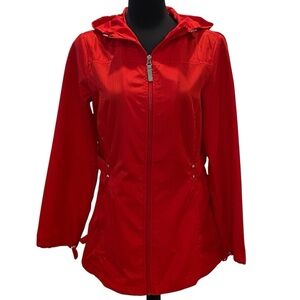 Jones New York Red Lightweight Jacket NWOT Size S